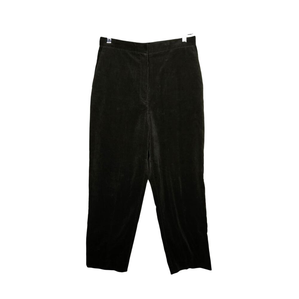Vtg Corduroy Trousers Cropped Pants 6 High Straight Leg Goblin Cottage Academia